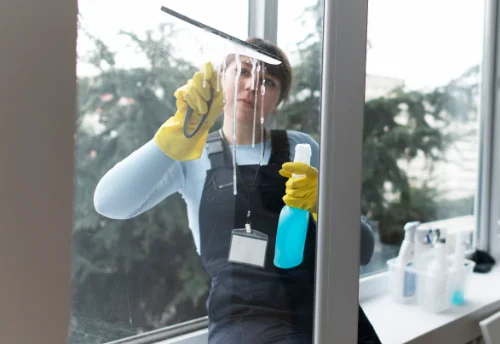 Nettoyage de vitres intérieures et extérieures à Leudeville